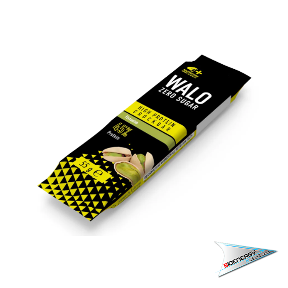 4PiuNutrition-WALO ZERO SUGAR HP (Conf. 20 barrette da 55 gr)   Pistacchio  